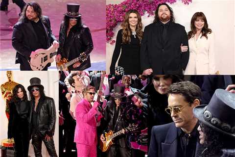 Slash and Wolfgang Van Halen Invade the Oscars: Photo Gallery