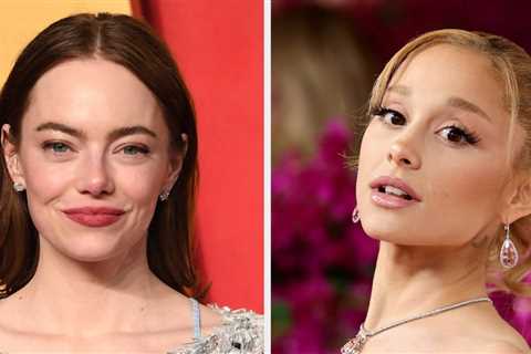 People Are Convinced That Emma Stone Was Fangirling Over Ariana Grande In A Hilarious Viral Video..