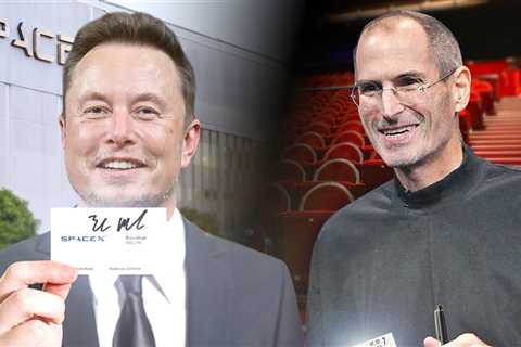 Elon Musk, Steve Jobs Rare Autographs Up For Auction