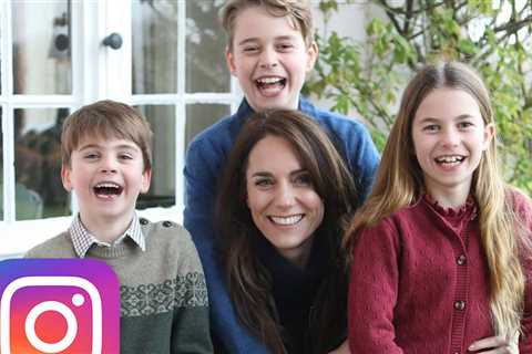 Kate Middleton's Mother's Day Photo Hit with Instagram Warning
