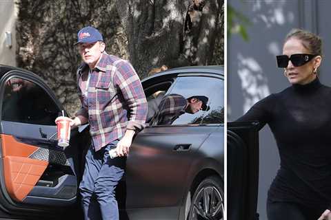 Jennifer Lopez and Ben Affleck's Romantic Afternoon Halted By Flat Tire