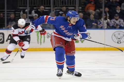 Matt Rempe staying out of Rangers’ lineup vs. Jets despite suspension being over