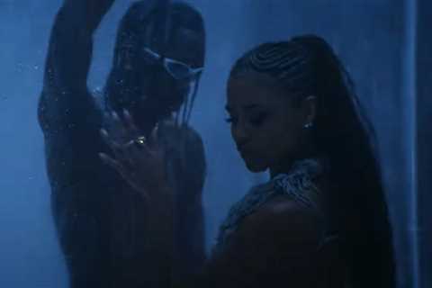 Tyla & Travis Scott Brave the Storm in Steamy ‘Water (Remix)’ Video: Watch