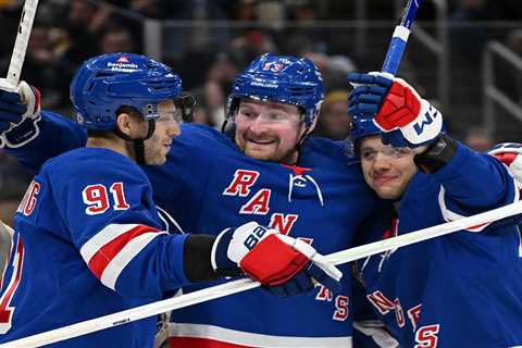 Artemi Panarin’s hat trick lifts Rangers past NHL-best Bruins