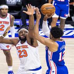 Mitchell Robinson missing practice ahead of Game 4 could complicate Knicks’ Joel Embiid plans