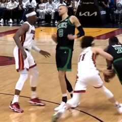 Kristaps Porzingis exits Game 4 in potential Celtics injury disaster