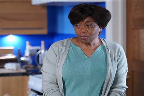 Yolande Trueman in Danger from Pastor Clayton in EastEnders