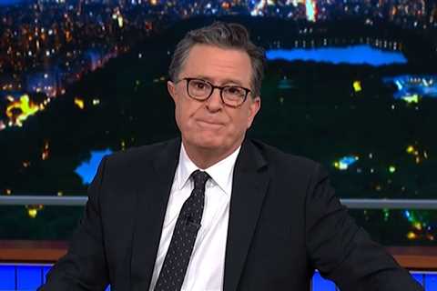 Stephen Colbert Fights Back Tears As He Mourns Loss of 'Late Show' Staffer