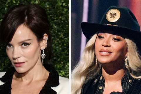 Lily Allen Described Beyoncé's Decision To Cover Jolene As Very Weird And Called Her Venture Into..