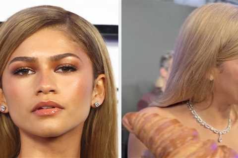 Zendaya Held A Giant Croissant At The Paris Challengers Premiere, As One Often Does In France