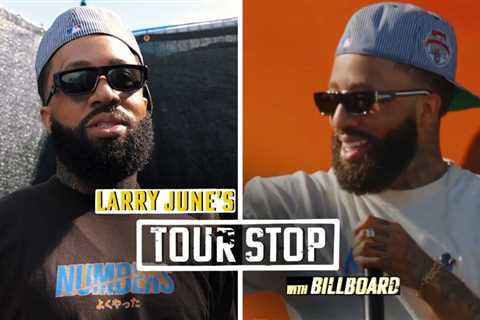 Larry June Takes Fans Behind the Scenes of His Rolling Loud LA Set | Billboard News