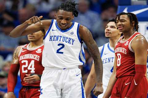 John Calipari-Arkansas fallout begins as Kentucky’s Aaron Bradshaw enters transfer portal