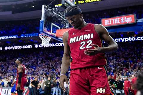 Jimmy Butler feared to have suffered MCL injury in potential Heat play-in nightmare