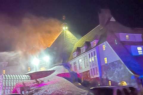 Famous Hotel in Stanley Kubrick's 'The Shining' Goes Up in Flames