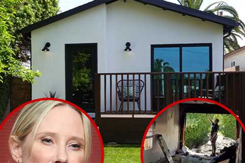 House Where Anne Heche Crashed Car Fully Restored & For Sale