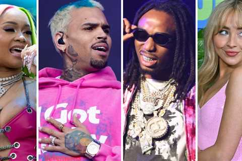 Chris Brown & Quavo Release Diss Tracks, Childish Gambino Teases New Music Featuring Ye & Kid Cudi, ..