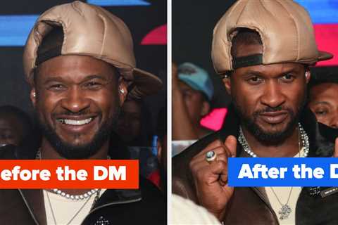 Usher Caught His Son Messaging Another Celebrity From His Instagram Account, And The Interaction..