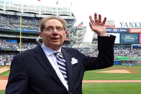 John Sterling’s voice will continue to ring in Yankees Stadium for remainder of season