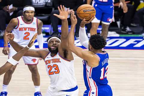 Mitchell Robinson missing practice ahead of Game 4 could complicate Knicks’ Joel Embiid plans