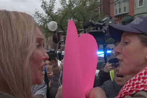 Caitlyn Jenner Confronts Pro-Palestinian Protesters at Correspondents' Dinner