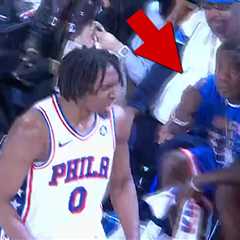 Tracy Morgan Flips Off Sixers Star Tyrese Maxey After Clutch Shot In Playoff Game