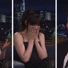 When Anne Hathaway’s Question Was Awkwardly Met With Total Silence From His “Tonight Show” Audience,..
