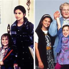 Mrs. Doubtfire Former Child Stars Reunited Over 30 Years After The Movie's Release, And It's..