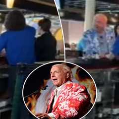 Heated Ric Flair bar confrontation caught on video: ‘That is bad for you’
