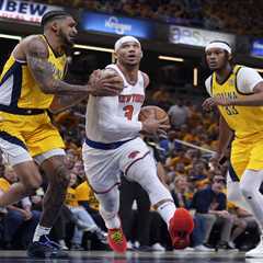 Knicks’ Josh Hart finally got a rest against the Pacers in Game 3