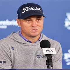 Justin Thomas not feeling extra pressure with PGA Championship in hometown