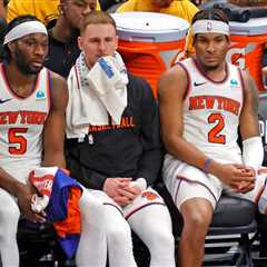 Knicks’ Donte DiVincenzo, Miles McBride struggle after strong first halves