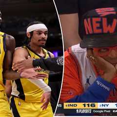 Pacers troll Spike Lee after they eliminate Knicks from NBA playoffs in Game 7