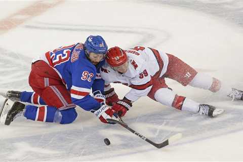 Rangers hardly worried by concerning Hurricanes trends from Game 1