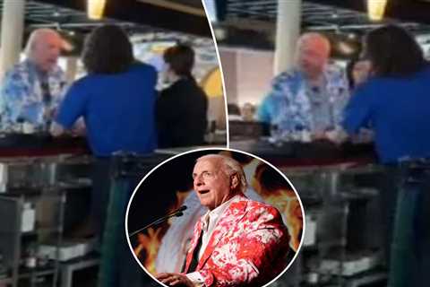 Heated Ric Flair bar confrontation caught on video: ‘That is bad for you’