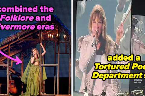 Taylor Swift Added The Tortured Poets Department To Her Eras Tour Set, And 16 Other Changes She Made