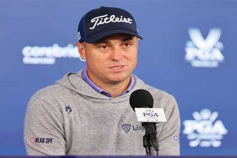 Justin Thomas not feeling extra pressure with PGA Championship in hometown