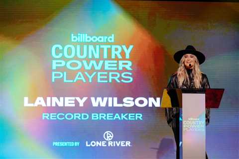 Lainey Wilson on Record Breaker Award At Billboard Country Live: ‘Women Deserve a Spot in..