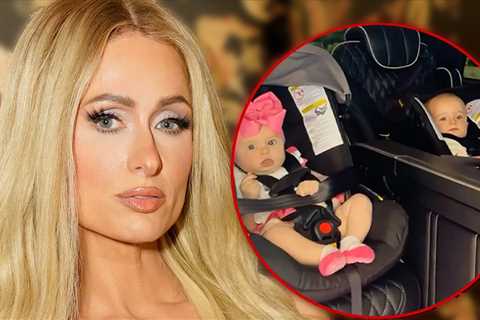 Paris Hilton's Baby Car Seat Setup Catches Flak Over Safety Concerns