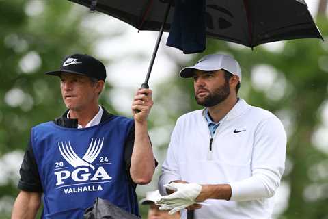 Scottie Scheffler’s caddie missing PGA Championship third round, chaplain on bag in latest wrinkle