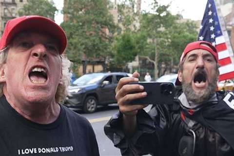 Trump Supporters Rage Against Guilty Verdict, Chaotic Scenes Outside Courthouse