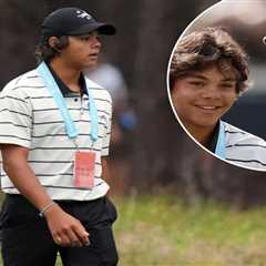 Tiger Woods’ son Charlie 15, to play in first USGA event after winning qualifier