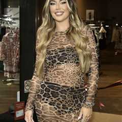 Love Island Star Samantha Kenny Turns Heads in See-Through Dress at Clothing Launch After Joey..