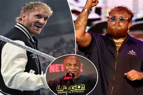 Logan Paul teases replacing Mike Tyson to fight brother Jake — with intriguing stipulation