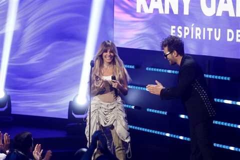 Kany García Honored With Spirit of Change at Billboard Latin Women in Music 2024, Dedicates Award..