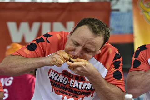 Mayor Adams weighs in on Joey Chestnut’s Nathan’s hot dog eating contest ban: ‘Squash this beef’