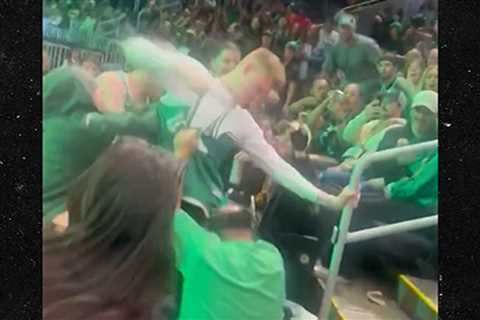 Boston Celtics Fans Get Into Brawl At NBA Finals Watch Party