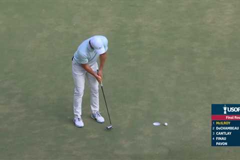 Rory McIlroy choked away US Open lead with brutal missed putt less than three feet from hole