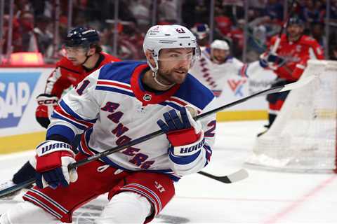 Rangers waive Barclay Goodrow in first huge shakeup after playoff ouster