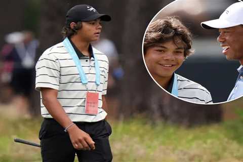 Tiger Woods’ son Charlie 15, to play in first USGA event after winning qualifier