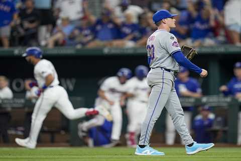 Mets’ win streak ends at seven as bullpen falters in loss to Rangers